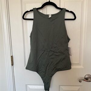 BP Olive Green Ribbed Top